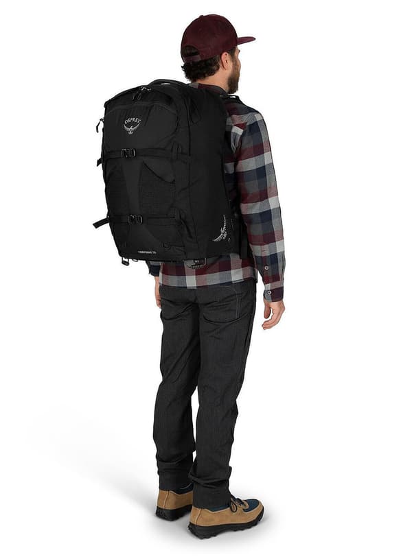 Osprey Farpoint Wheeled 36 rejsetaske rygsæk - sort