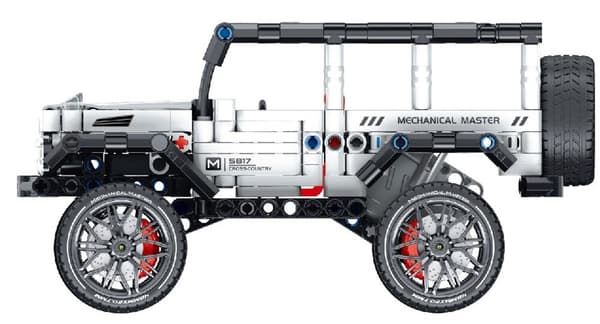 IM.MASTER Pull Back Jeep IM5817 muoviset rakennuspalikat