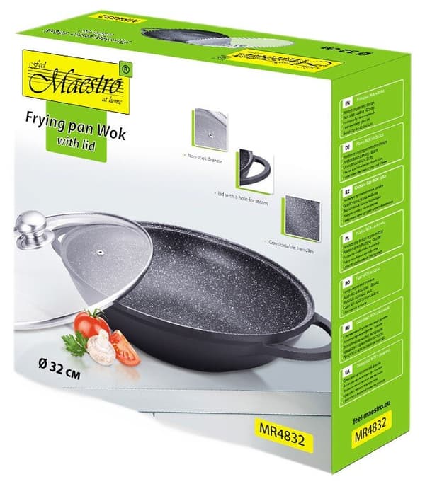 MAESTRO MR-4832 Wokpande 32 cm