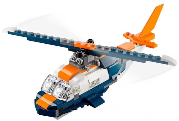 LEGO Creator 3i1 31126 Supersonisk Jet