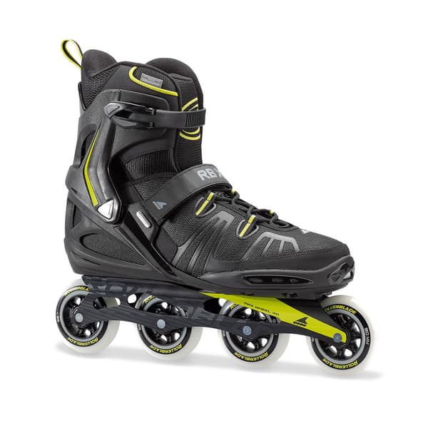 Rollerblade RB XL rulleskøjter til mænd sort/gul Størrelse: 48.5 EU