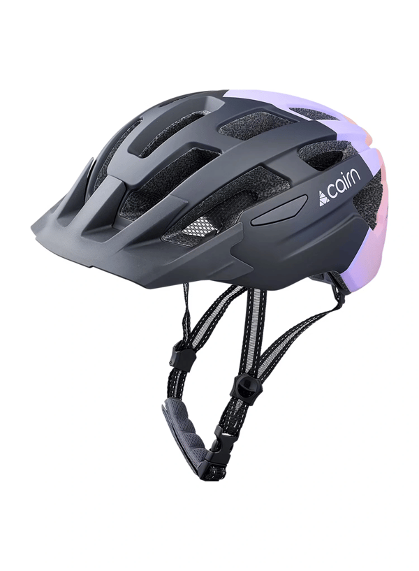 MTB-hjelm Cairn Prism Xtr II - mat sort lilla