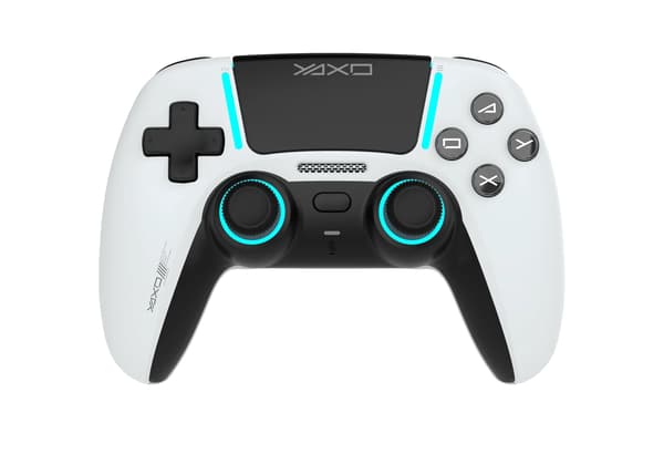 Yaxo Mantis Rage-kontroll för PS5, PC Alpine White