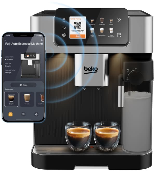 Beko CaffeExperto CEG7348X Kaffemaskine Iskaffe