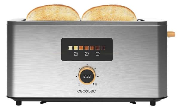 CECOTEC Toast&Taste Extra Sølv Brødrister