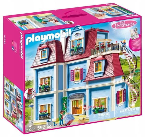Playmobil Stort Dockhus Set (70205)