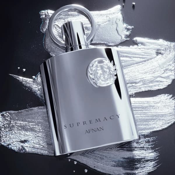 Afnan Supremacy Silver Eau de Parfum miehille 100 ml