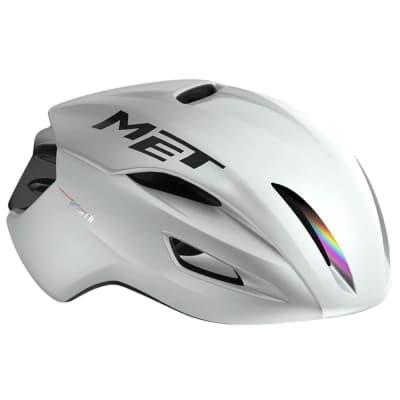 Cykelhjälm MET Manta MIPS vit - M