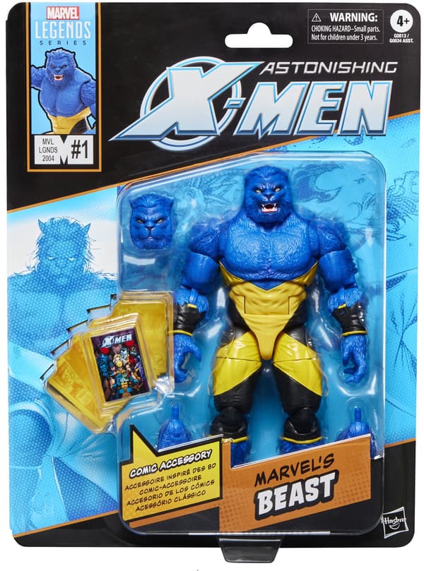 HASBRO Marvel Legends Beast G08135X0 -toimintahahmo