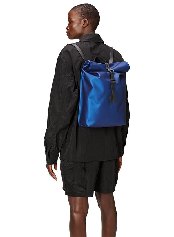 Rains Rolltop Rucksack Mini stadsryggsäck - storm