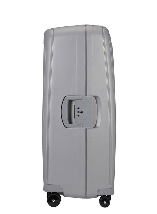 Stor resväska XL Samsonite S'Cure 138 l - silver
