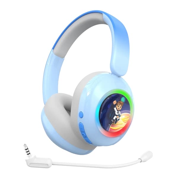 Garett Astro Wave ANC trådløse hovedtelefoner over-ear til børn Bluetooth blå