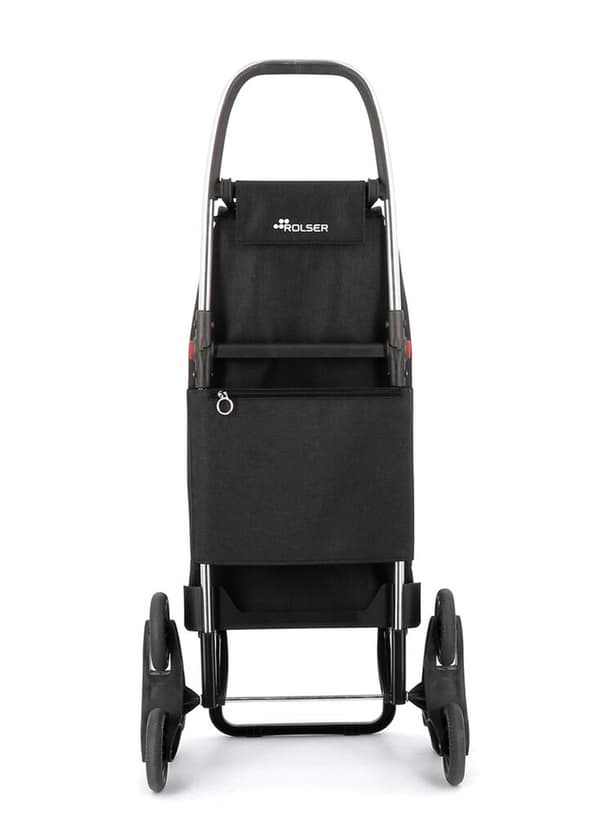 Rolser I-Max TWEED trappeshoppevogn - sort