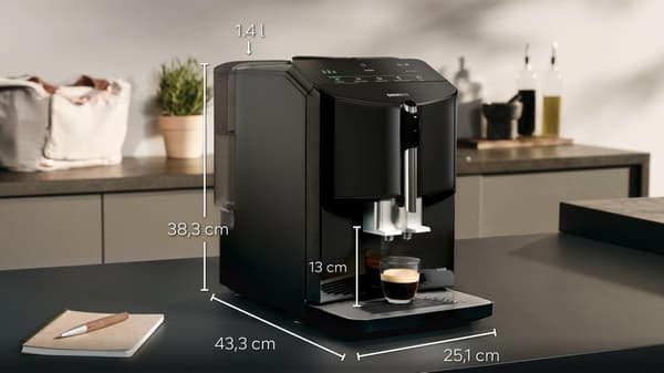 Siemens TF301E09 automatisk kaffemaskin