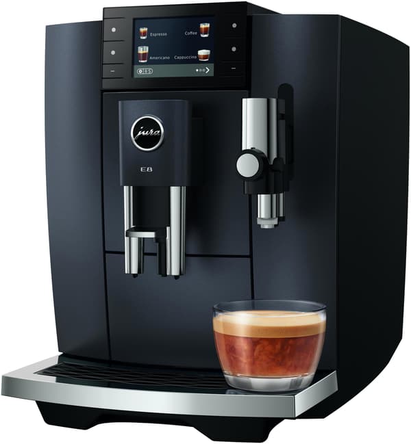 JURA E8 Cosmic Black (ED) -kahvinkeitin