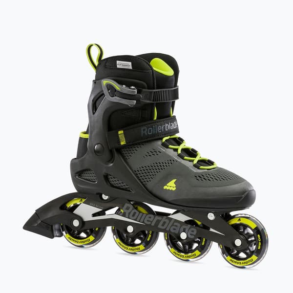Rollerblade Macroblade 80 herreruller sort/lime Størrelse: 44 EU
