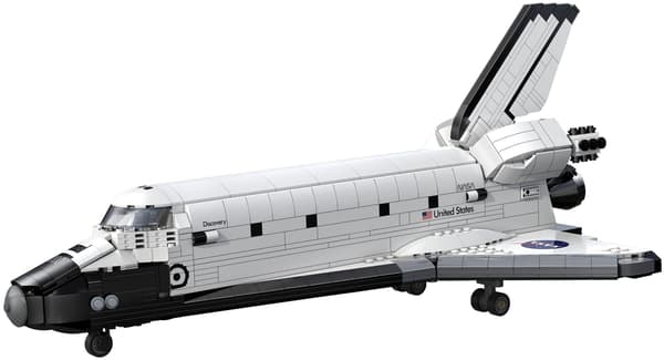 CADA Master NASA Discovery Space Shuttle plastikklodser C56052W