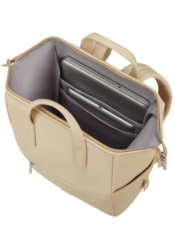 Samsonite 4Pack Squared 14,1\" naisten reppu - hiekka