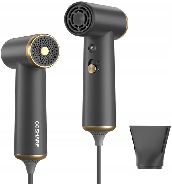 COSHARE SuperMini Hårtørrer Grafit 800W