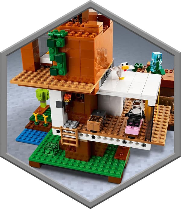 LEGO Minecraft Modernt trädkoja (21174)