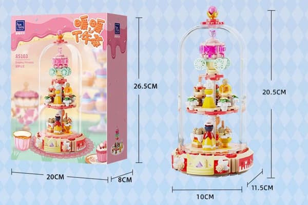 PANTASY Dreamy Princess plastikklodser 85103