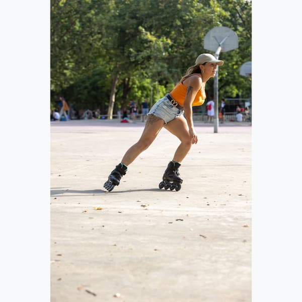 Rollerblade RB 80 W rulleskøjter til kvinder sort/lyseblå Størrelse: 39 EU