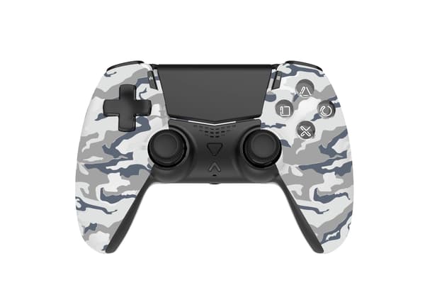 Cobra QSP571CGY Gamepad för PS5, PC, Android, iOS Trådlös/Trådbunden Camo Grå