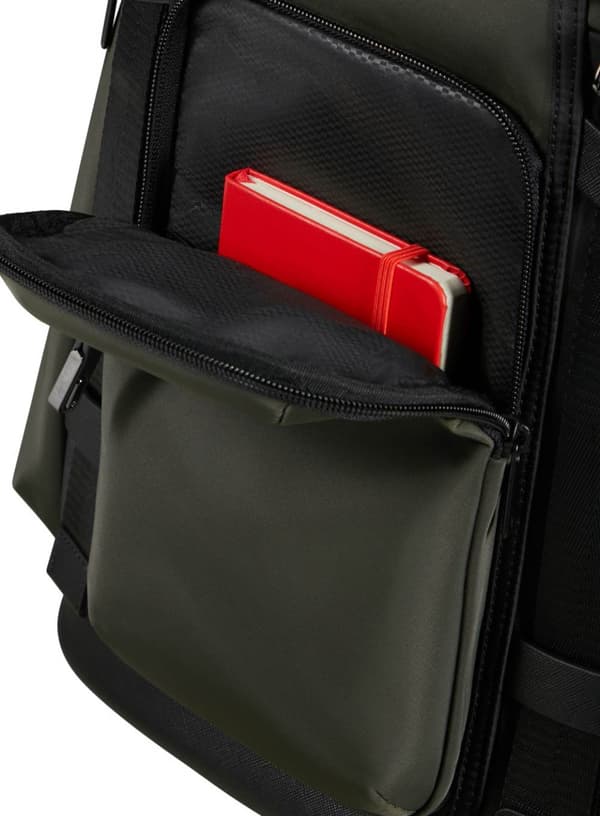 Samsonite Relyon Rygsæk 15,6\" med klap - grøn