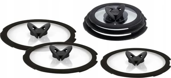 TEFAL Ingenio glaslåg sæt 6 dele