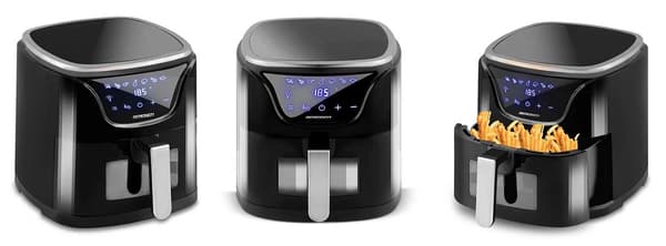 BERDSEN BD-652 5L Airfryer Sort-sølv