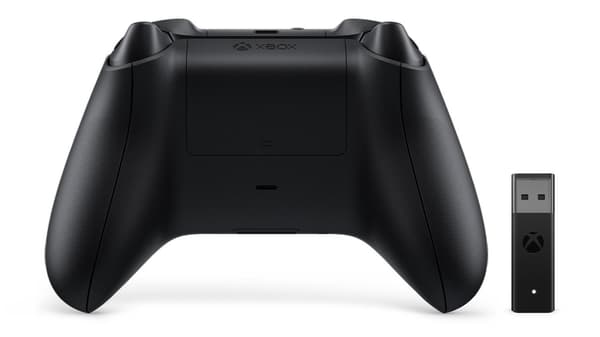 Microsoft Xbox Series trådløs controller til Xbox, PC + adapter - carbon black