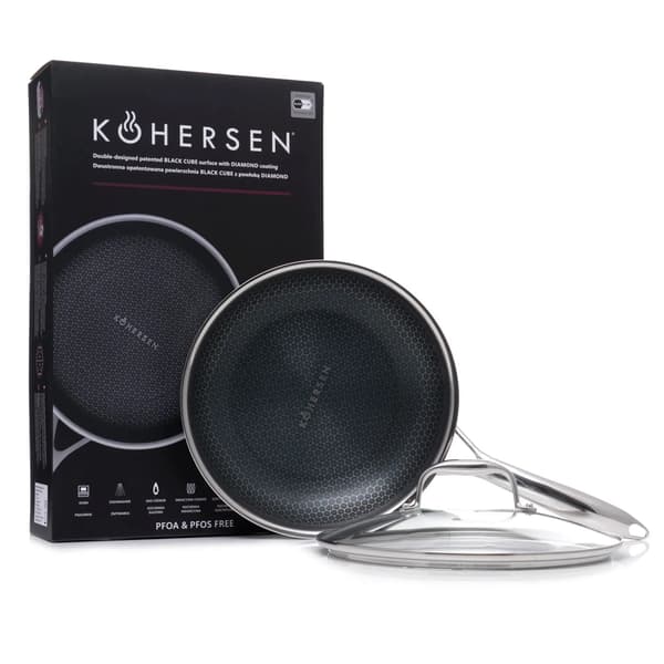 Kohersen Black Cube Induktion Diamond Stegepande 24cm