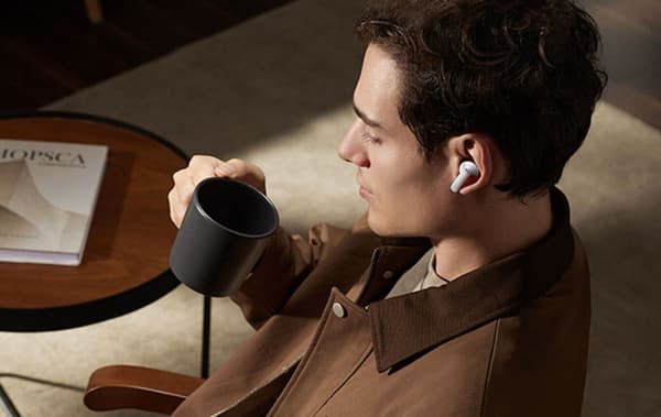 UGREEN Lightbuds Pro 2 WS215 ANC In-ear hörlurar Vit