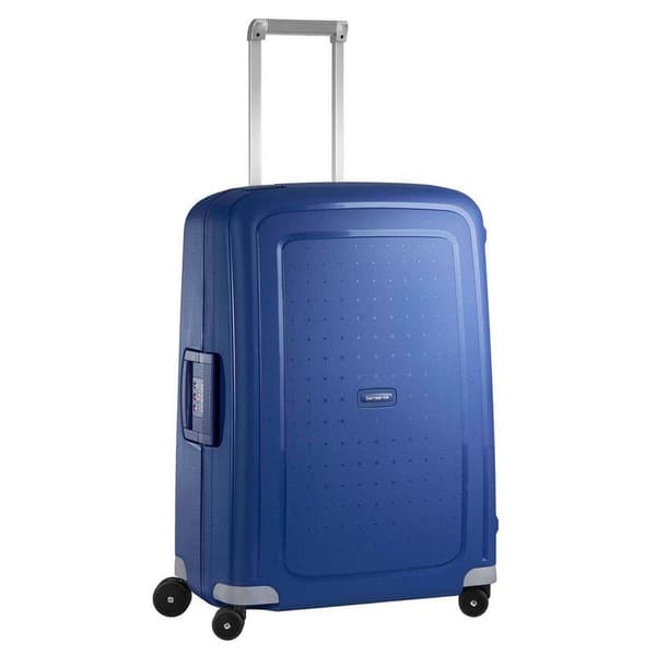 Samsonite S'Cure mellemstor kuffert - mørkeblå