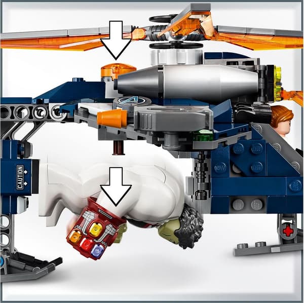 LEGO Marvel Hulk helikopterfald (76144)