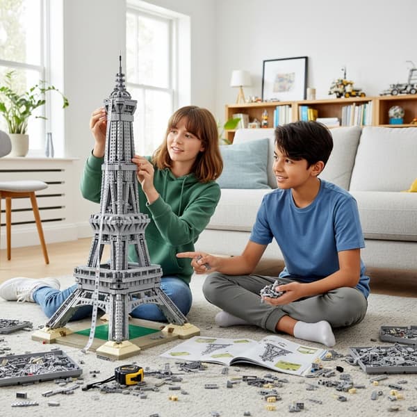 COIL Byggesæt Eiffeltårnet 2815 dele 90cm