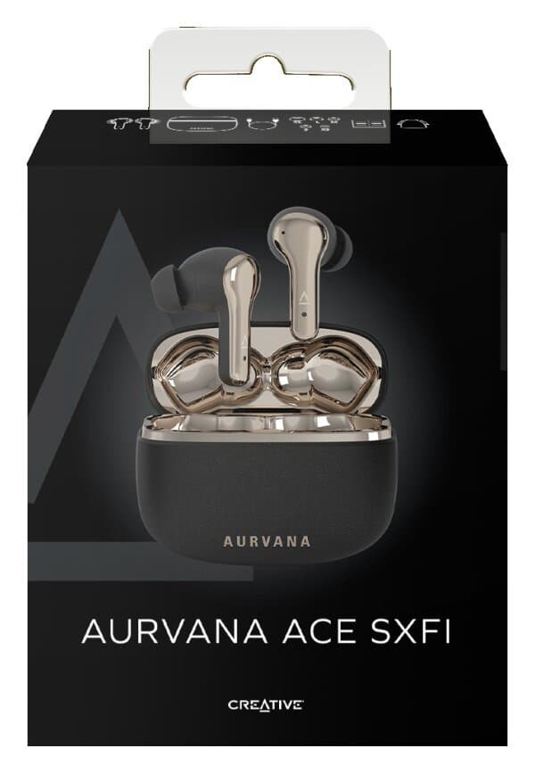CREATIVE Aurvana Ace SXFI In-ear hovedtelefoner Sort