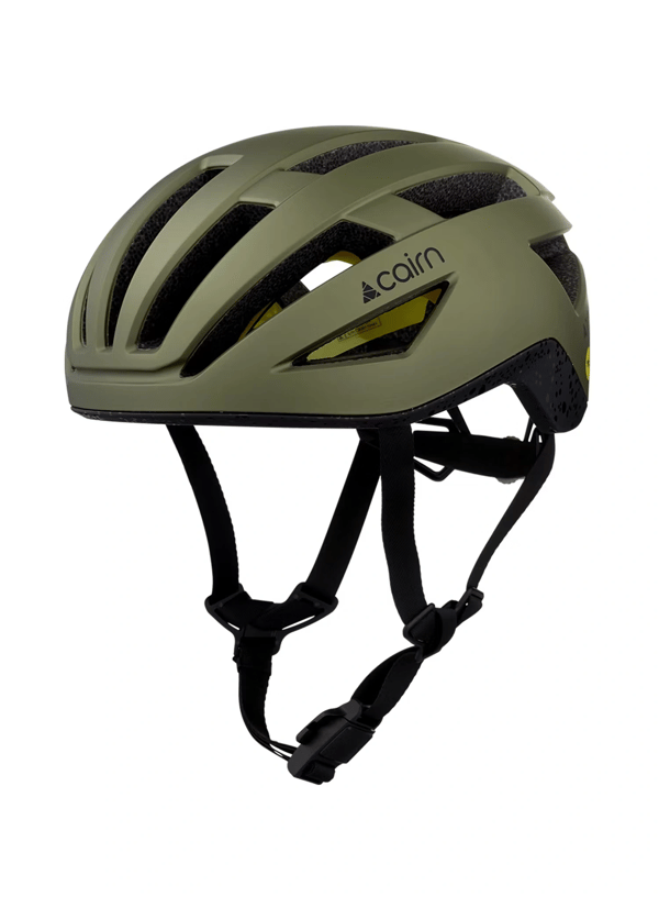 Cairn Atom Mips cykelhjelm - mat metallic olive Størrelse: 58-61 cm