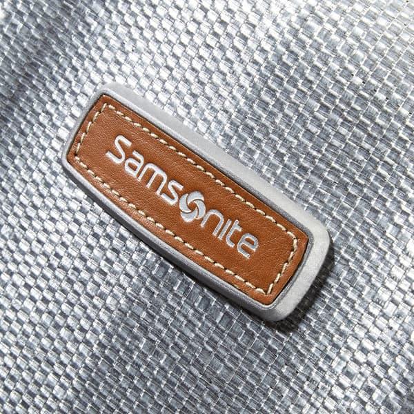 Stor resväska XL Samsonite Lite-Cube DLX - aluminium