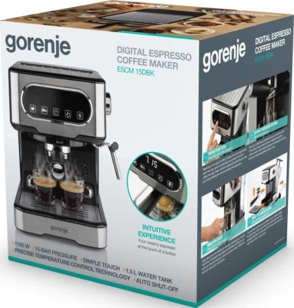 Gorenje ESCM15DBK espressomaskine