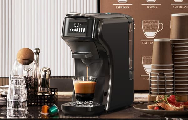 HIBREW H1B -kahvinkeitin, musta