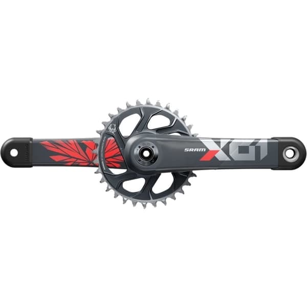 SRAM X0 Eagle DUB SuperBoost+ kranksæt rød