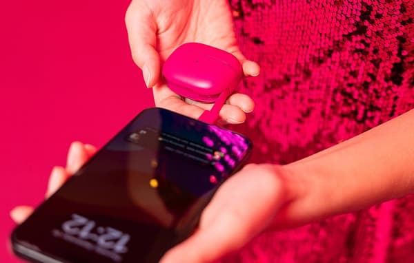 JLAB Go Pop ANC In-ear hovedtelefoner Fuksia