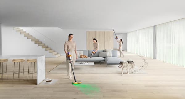 Dyson V15 Detect Absolute dammsugare 2023 version 60min utbytbart batteri