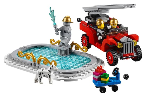 LEGO 10263 Creator Expert - Talvikylän paloasema