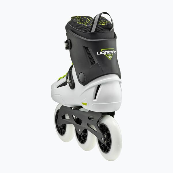Rollerblade Lightning 110 rulleskøjter til mænd hvid/sort Størrelse: 40.5-41 EU