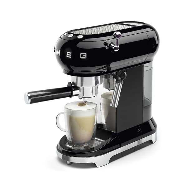 SMEG ECF01BLEU Kaffemaskine Sort