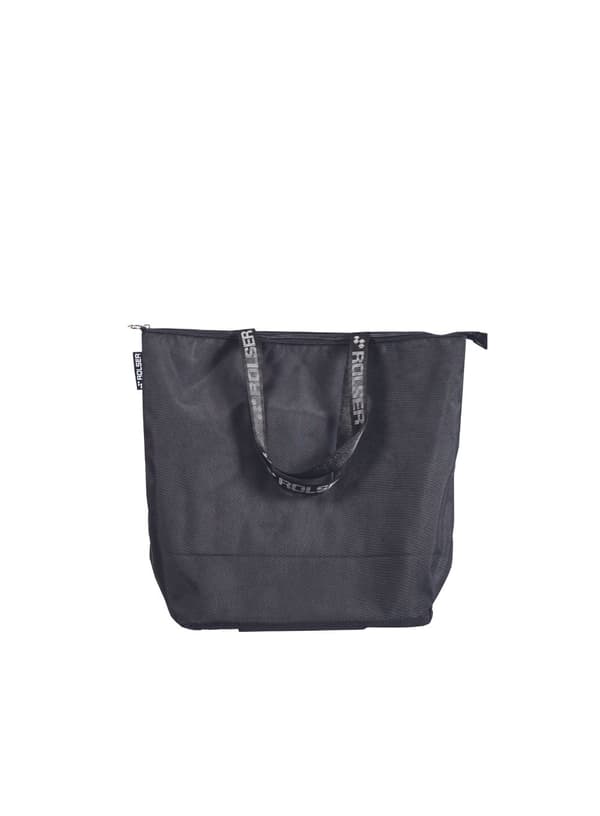 Indkøbstaske foldbar 2-hjulet Rolser Mini Bag Plus MF - sort