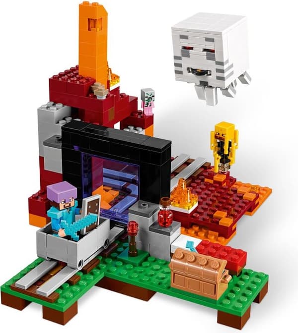 LEGO Minecraft Nether-portaali (21143)