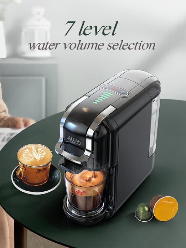 HIBREW H2B 5-i-1 Espressomaskine Sort